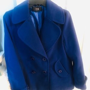 XXI Blue Navy Coat
